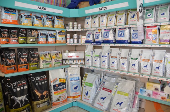 Tienda especializada clínica veterinaria "Sur"